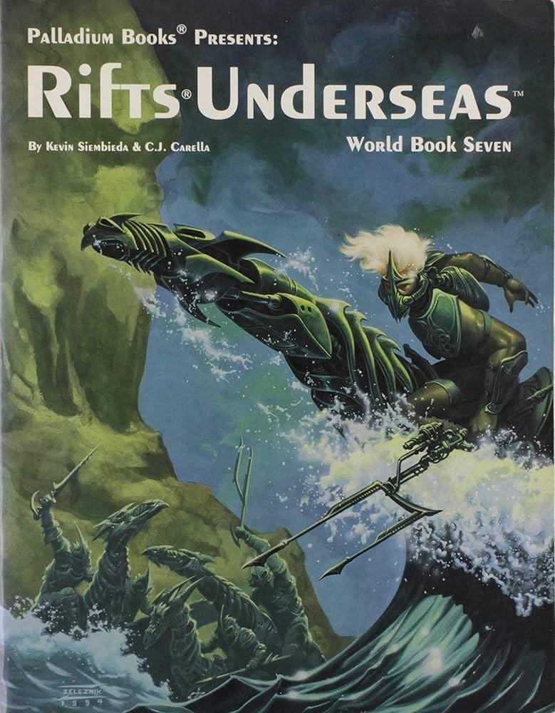 Classic Rifts Roleplay Game Bundle - Rifts Games Systems and RIFTER Magazine - tabletop RPG Digital PDF Download