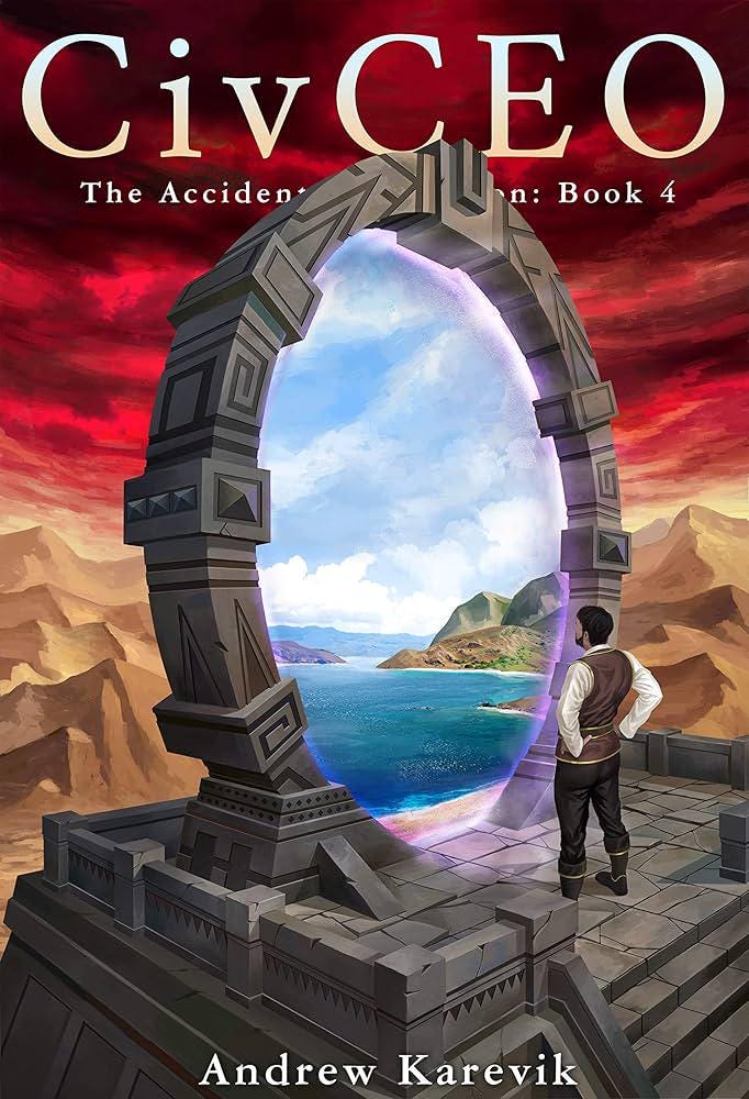 CIV CEO - Accidental Hero 8 4 x litRPG Audiobook Collection - Civilisation Video Game - Andrew Karevik -