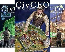 CIV CEO - Accidental Hero 8 4 x litRPG Audiobook Collection - Civilisation Video Game - Andrew Karevik -