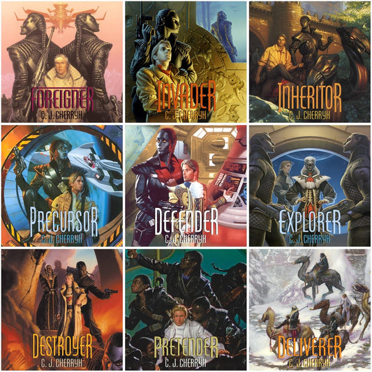 Foreigner Collection - 21 Digital Audiobooks - C.J. Cherryh - Epic Science Fiction/ Space Opera/ First Contact