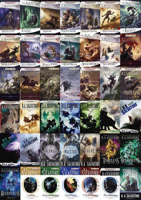 Drizzt Do'Urden Digital 44 Audiobook Collection - Forgotten Realms/ R A Salvatore