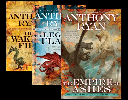The Draconis Memoria Trilogy Audiobook Collection - Anthony Ryan/ Steam Punk Fantasy/ Dragons/ Drakes