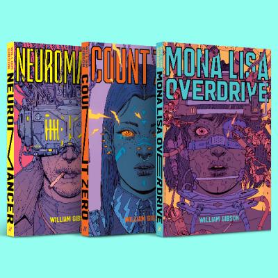 William Gibson's Classic Cyberpunk Sprawl 4 Audiobook Series  - Neuromancer, Count Zero, Mona Lisa Overdrive and Burning Chrome