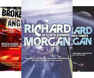 Altered Carbon, Broken Angels and Woken Furies - Takeshi Kovac Audiobook Trilogy - Richard Morgan