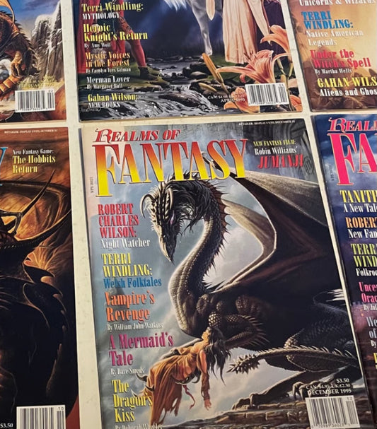 Realms of Fantasy Magazine Collection - Digital PDF Download - 45 issue-Pdf The Geek Dungeon Store