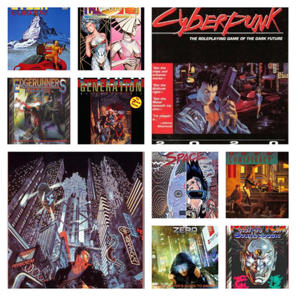 Cyberpunk Roleplay Game System Bundle – PDFs for Cyberpunk & More Download My Store