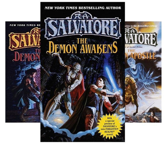 R A Salvatore's Demon Wars Series - 6 Digital Audiobook Collection