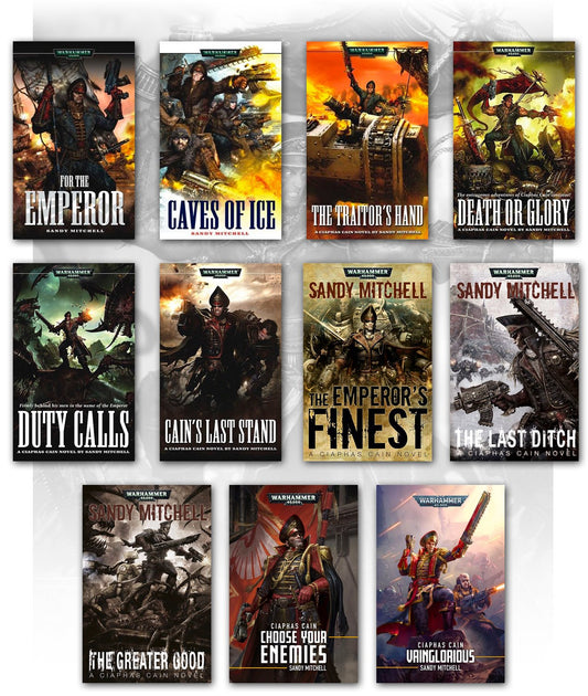 Ciaphas Cain 14 Digital Audiobook Collection - Sandy Mitchell- Warhammer 40K