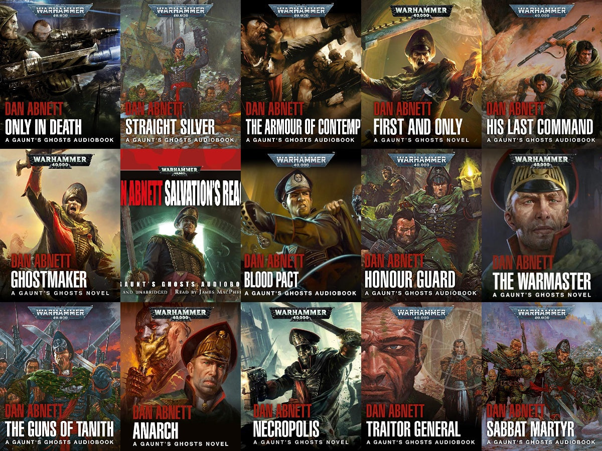 Gaunts Ghosts 16 Digital Audiobook Collection - Dan Abnett - Warhammer 40K