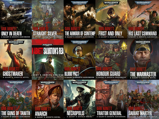 Gaunts Ghosts 16 Digital Audiobook Collection - Dan Abnett - Warhammer 40K