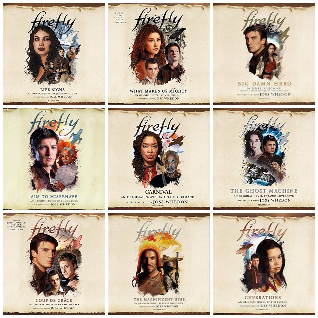 FIREFLY Audiobook Collection - *Exclusive* 9 series digital download - Josh Whedon/ Serenity/ Sci-fi