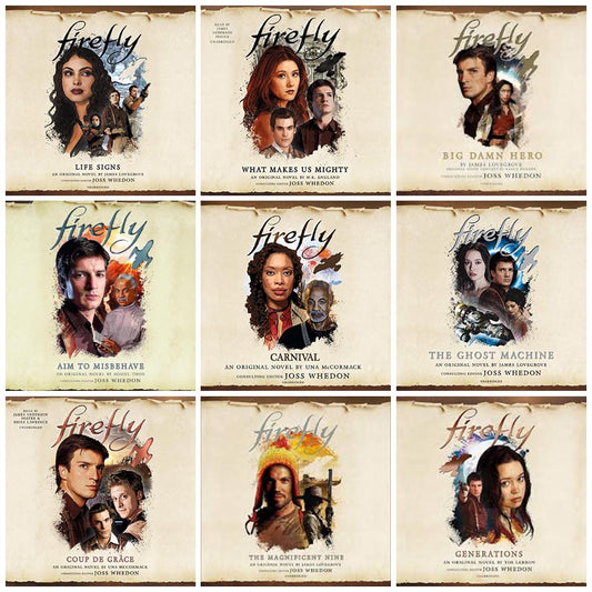 FIREFLY Audiobook Collection - *Exclusive* 9 series digital download - Josh Whedon/ Serenity/ Sci-fi