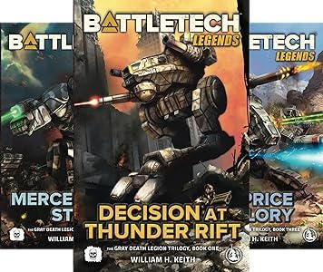 BattleTech 9 Audiobook Bundle - BattleTech Legend: The Gray Death Legion Saga Trilogy and BattleTech Chronicles 1 - 6 - Digital Downloads