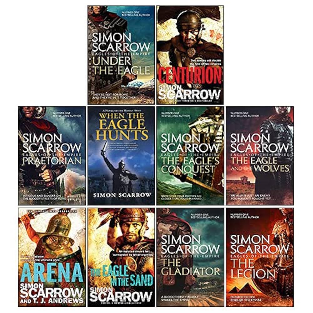 Eagles of the Empire - 23 Digital Audiobooks - Simon Scarrow - Roman Epic/ Historical/ Military Adventure The Geek Dungeon Store