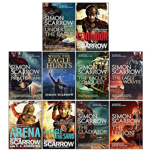 Eagles of the Empire - 23 Digital Audiobooks - Simon Scarrow - Roman Epic/ Historical/ Military Adventure The Geek Dungeon Store
