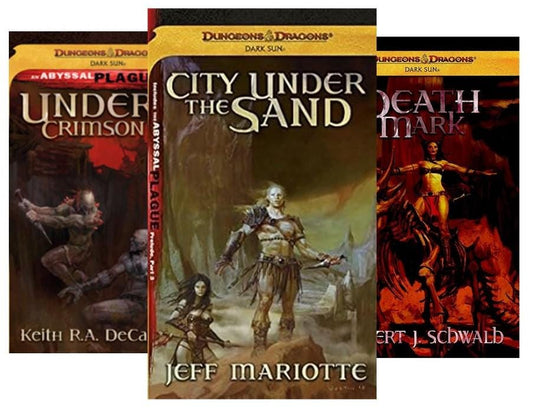 Dark Sun Trilogy - 3 Audiobooks- Fantasy/ Dungeons and Dragons The Geek Dungeon Store