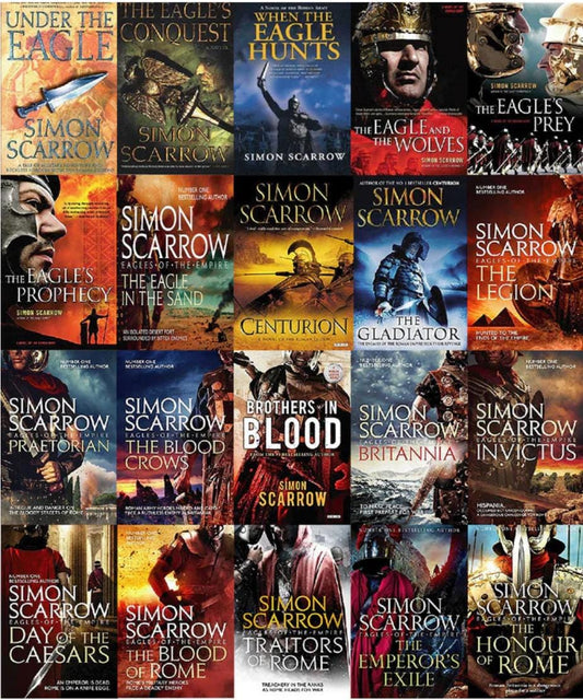Eagles of the Empire - 23 Digital Audiobooks - Simon Scarrow - Roman Epic/ Historical/ Military Adventure The Geek Dungeon Store